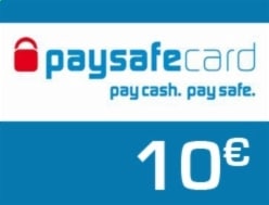 Acheter Paysafecard de 10 € en ligne