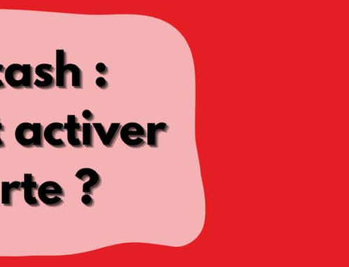 Comment activer carte Transcash ? (Noire et Rouge)